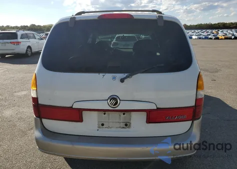 2002 Mercury Villager Estate from USA, damaged, VIN 4M2ZV14T72DJ00492